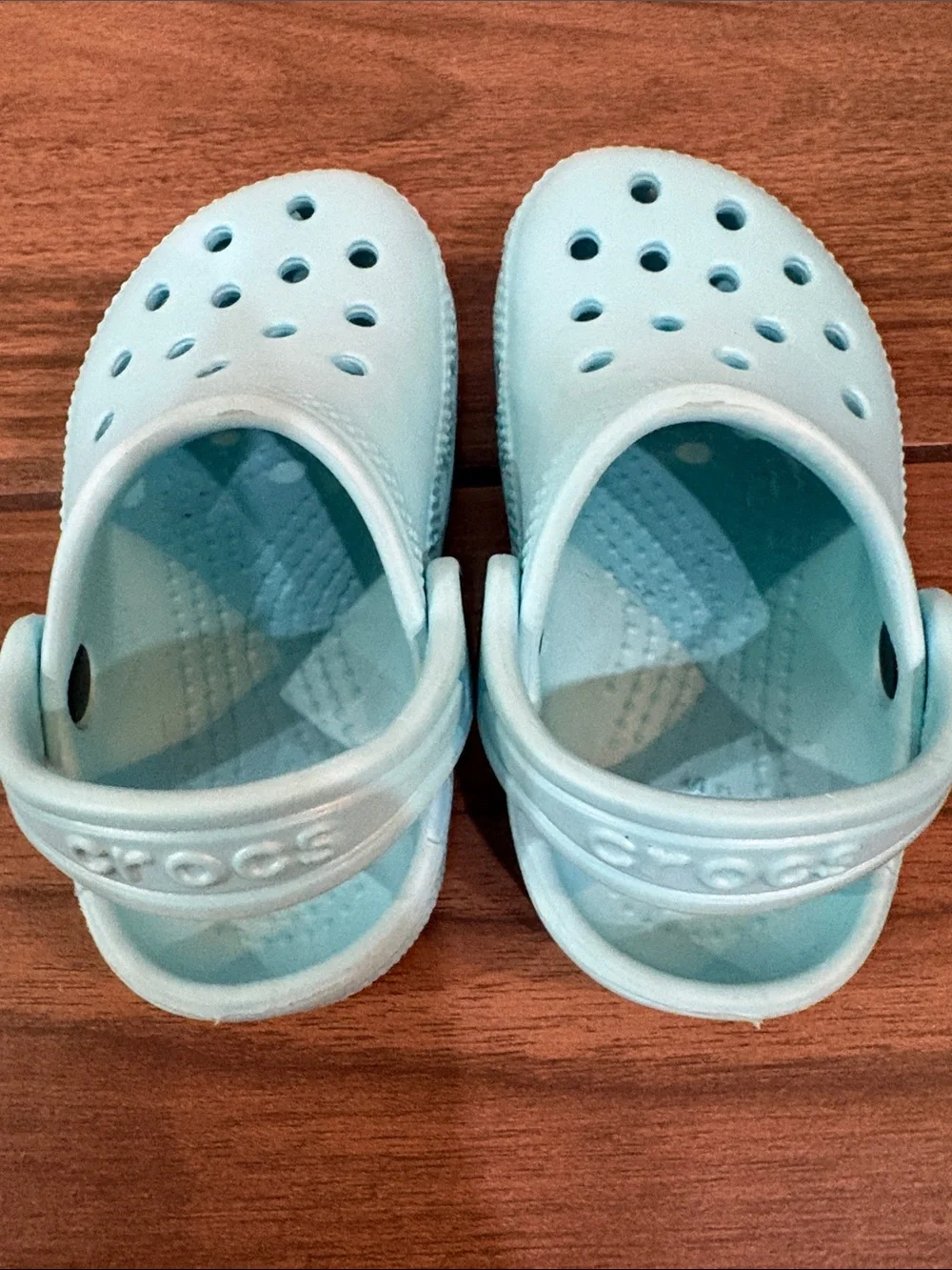 Crocs light blue size C6
